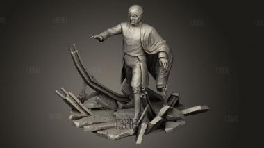 Иэн Маккеллен в роли МАГНЕТО 3d stl модель для ЧПУ