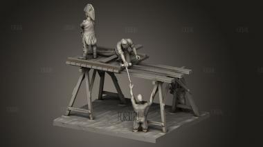 Мост НАПОЛЕОНА 3d stl модель для ЧПУ