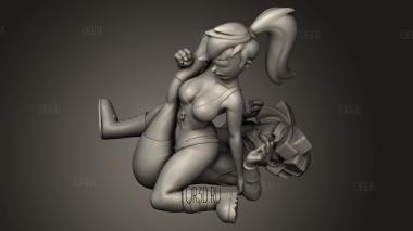 Лила ПРОТИВ Эми Вонг 3d stl модель для ЧПУ