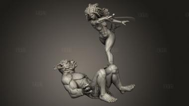 Марселла 3d stl модель для ЧПУ