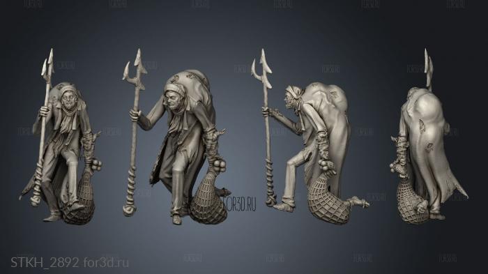 The Gorroth Fisherfolk 3d stl модель для ЧПУ