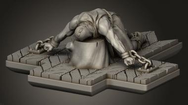 Путь Гарохта Палача Заключенного 3d stl модель для ЧПУ