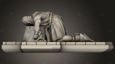 Путь Гарохта Палача Заключенного 3d stl модель для ЧПУ