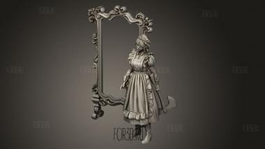Башня Брассмурн,Люси 3d stl модель для ЧПУ
