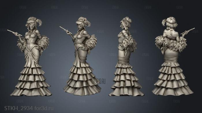 The Tower Brassmourne Milady stl model for CNC