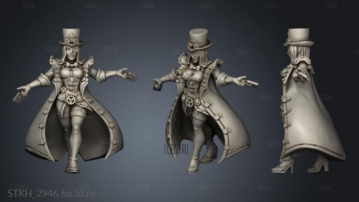 Thieves and Assassins Diotta Greeze stl model for CNC