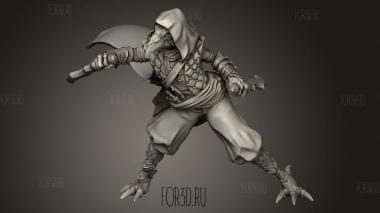 Гильдия воров из Царства Теней Уличный Бегун 3d stl модель для ЧПУ