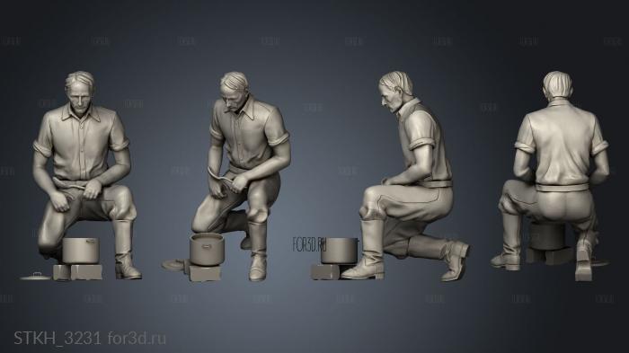 STKH_3231 stl model for CNC