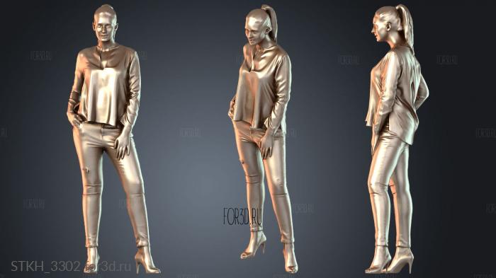 STKH_3302 3d stl модель для ЧПУ