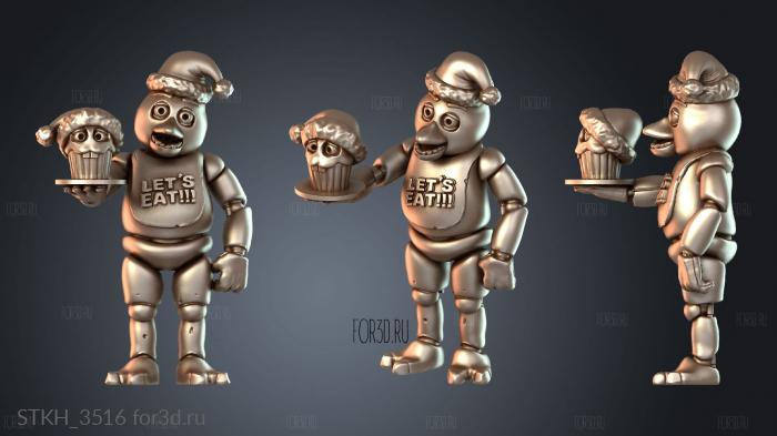 STKH_3516 3d stl модель для ЧПУ