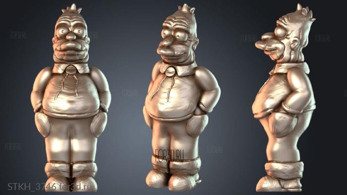 STKH_3746 3d stl модель для ЧПУ
