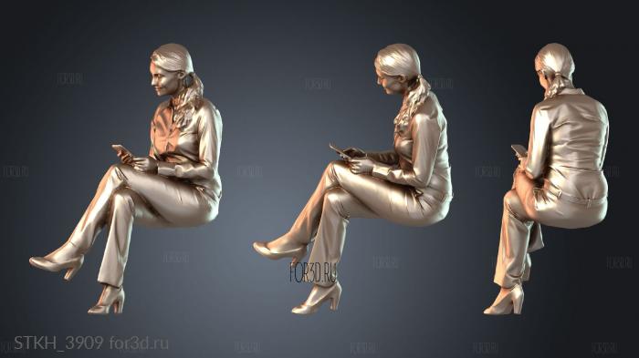STKH_3909 stl model for CNC