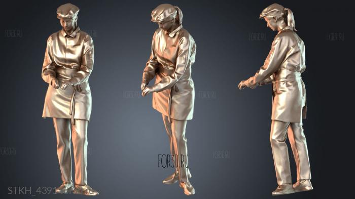 STKH_4391 stl model for CNC