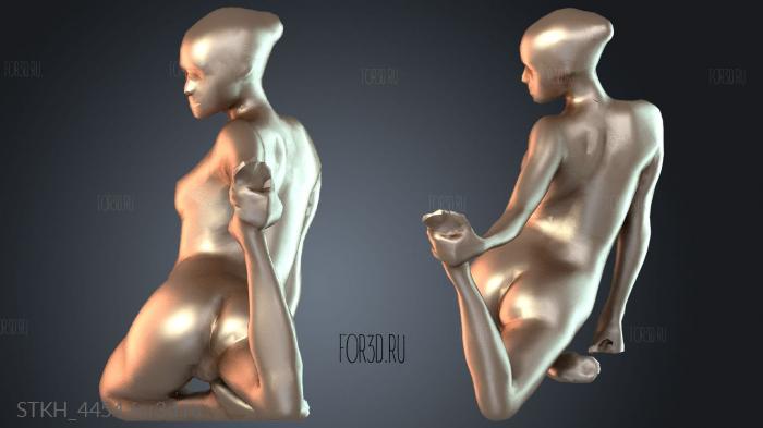 STKH_4454 stl model for CNC