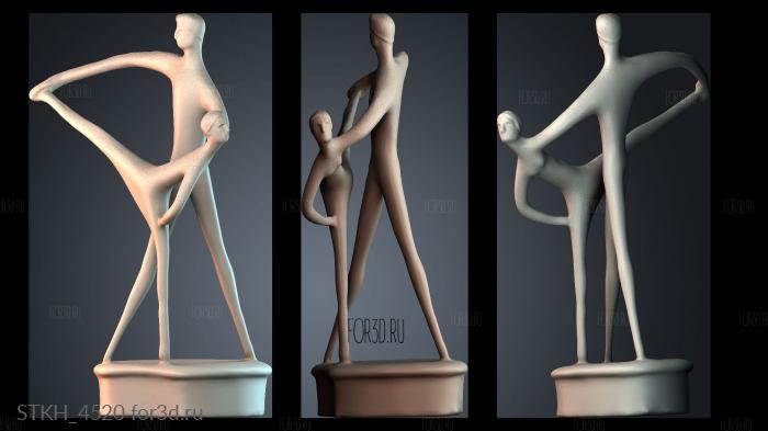 STKH_4520 3d stl модель для ЧПУ