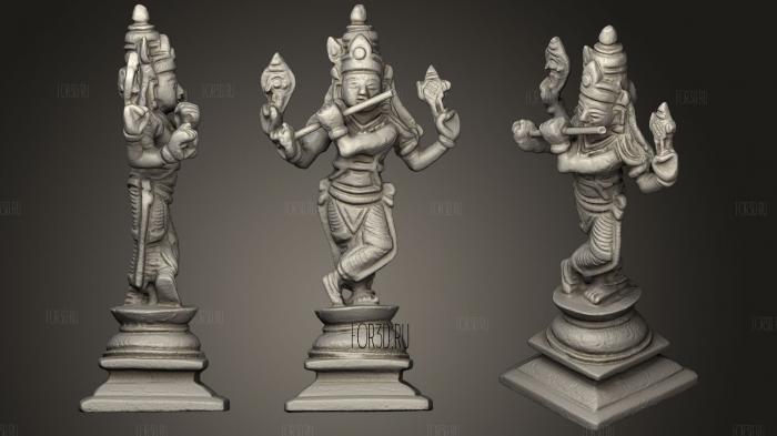 Eighth Avatar Of Vishnu   Krishna stl model for CNC