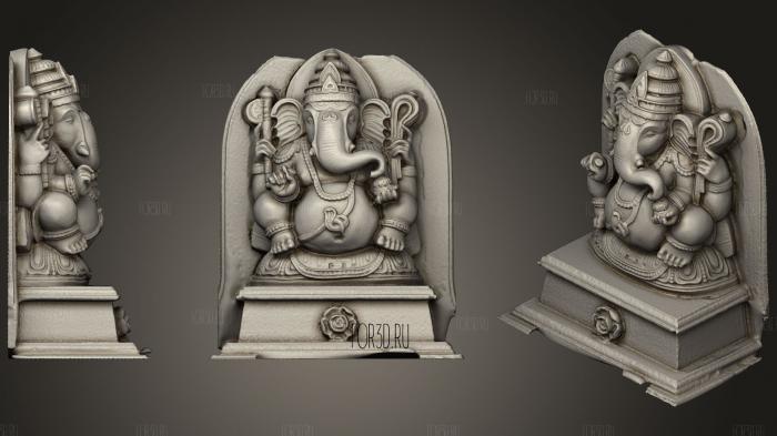 Ganesha   God Of New Beginnings Success & Wisdom stl model for CNC