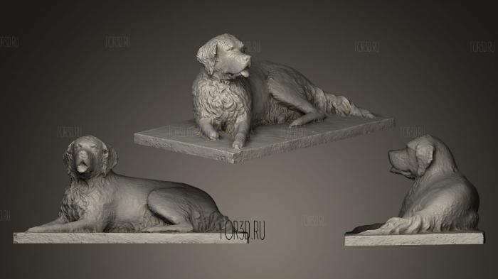 Bum the Dog a San Diego story stl model for CNC