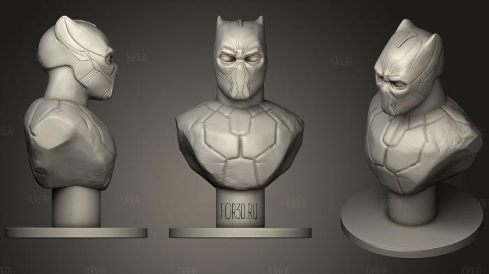 Black Panther Bust (1)