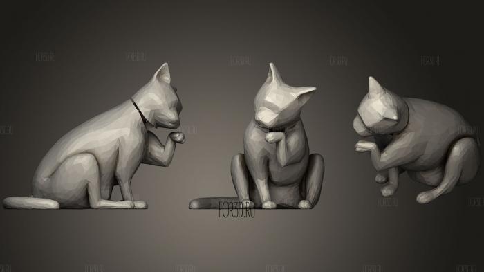 Чистящая кошка (подвижная головка) 3d stl модель для ЧПУ