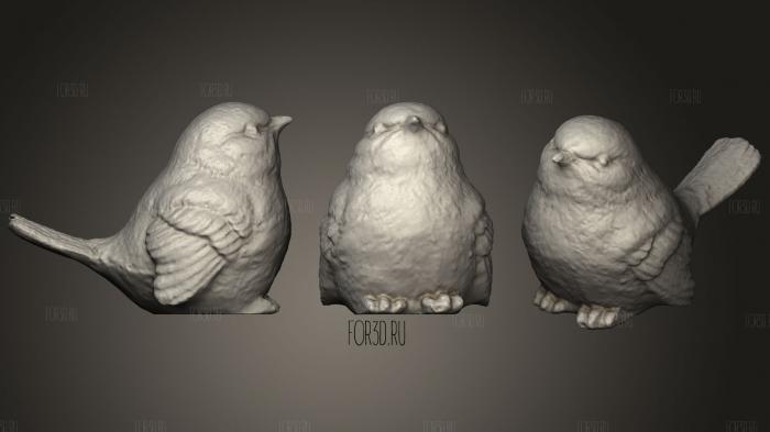Семейство птиц mama bird 3d stl модель для ЧПУ