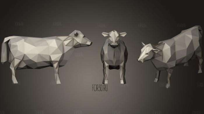 Полигональная Параметрическая корова