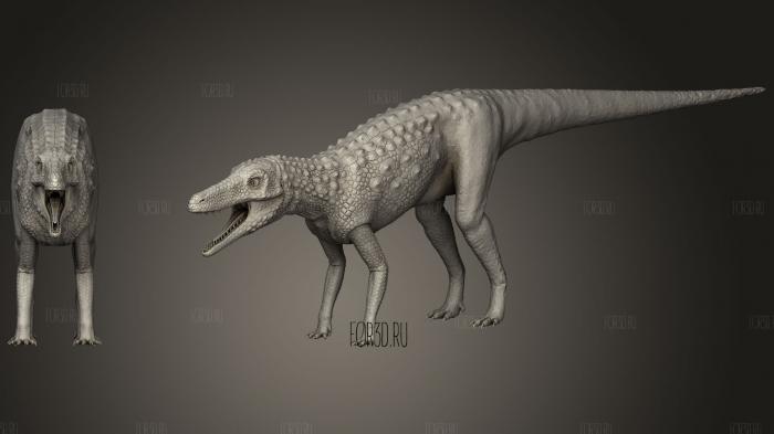 Sphenosuchus heavily Decimated