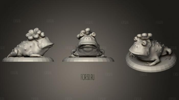 THE 4 DRAGONSTONE TOADS 2 stl model for CNC