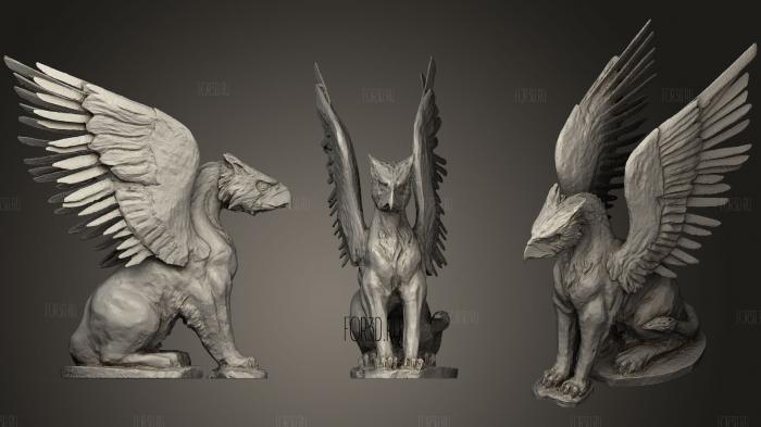 The Griffin by Simon O Rourke stl model for CNC