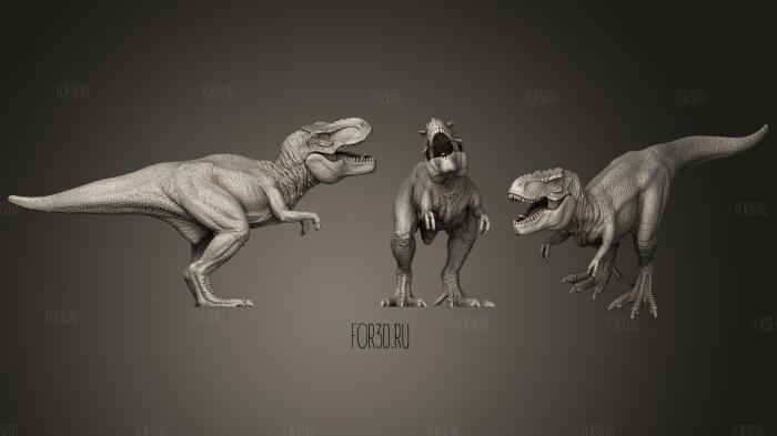 Tyrannosaurus Rex Figurine 3d stl модель для ЧПУ