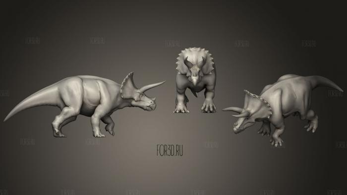 Prehistoric Creatures1 stl model for CNC