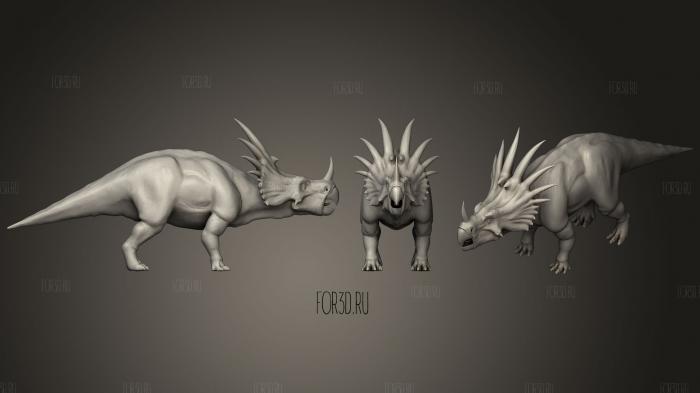 Styracosaurus A Rigged animated v