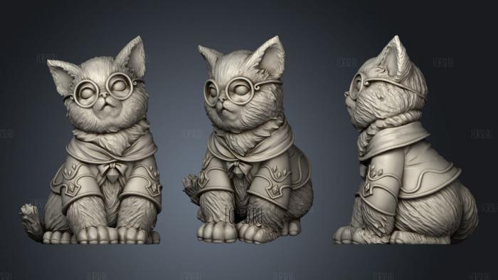 Baby Summoner and Cat Summoner stl model for CNC