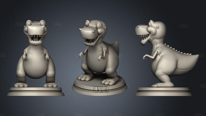 Chomper The Land Before Time stl model for CNC