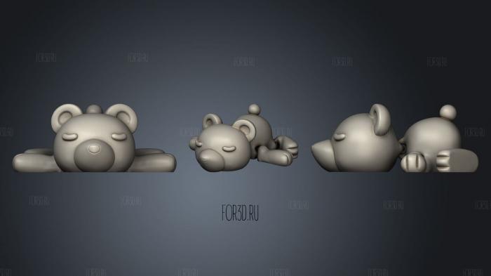Flexy Teddy Bear 3d stl модель для ЧПУ
