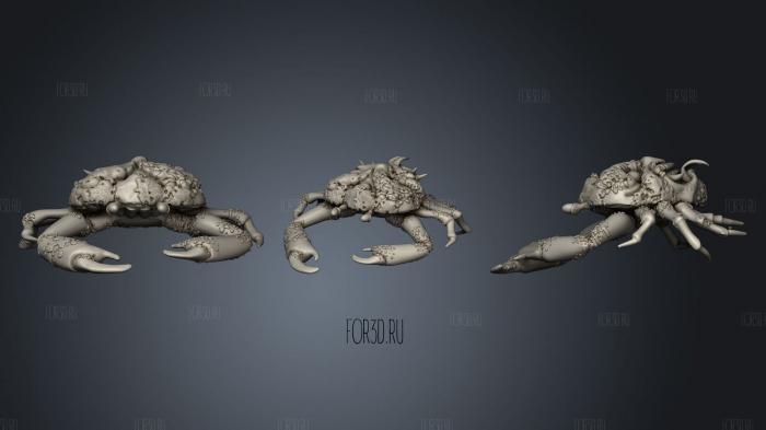 Heikegani Demon Crab 2 3d stl модель для ЧПУ
