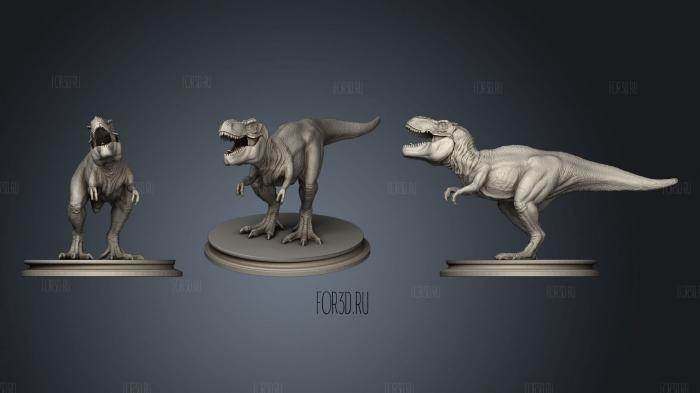 Tyranosaurus Rex 3d stl модель для ЧПУ