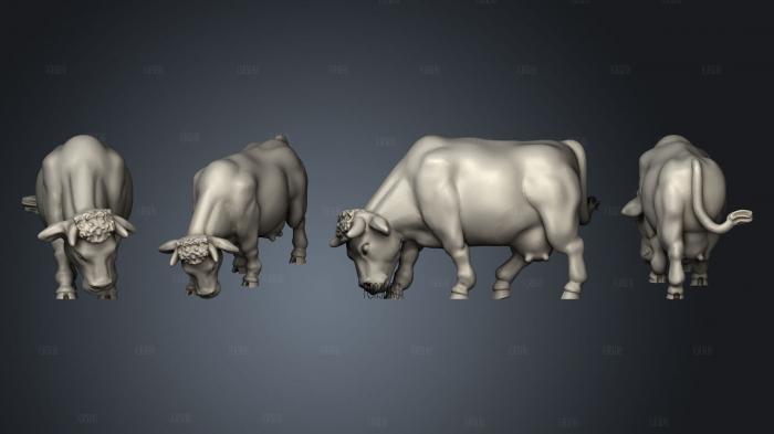 COW 03 stl model for CNC