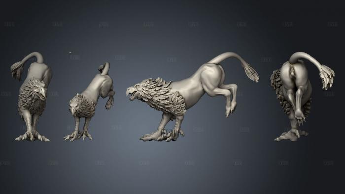 griffhound stl model for CNC