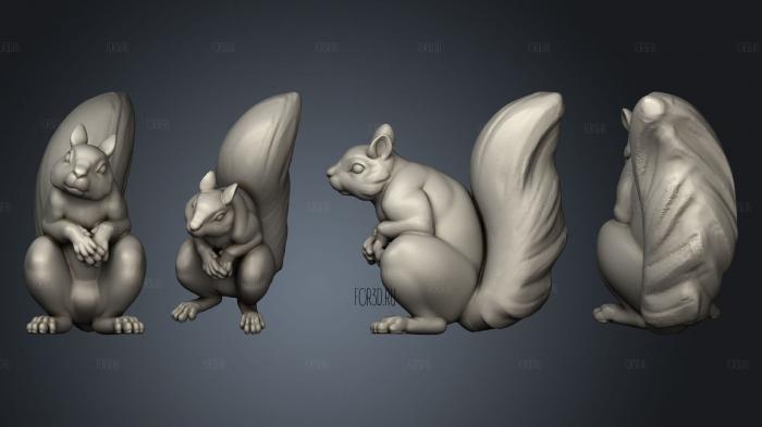 Squirrel 3 3d stl модель для ЧПУ