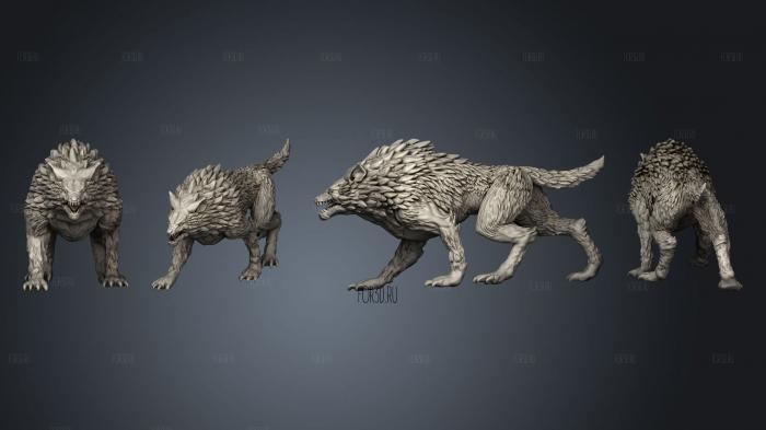 Warg Large 3d stl модель для ЧПУ