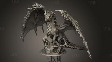Старший Красный Дракон 3d stl модель для ЧПУ