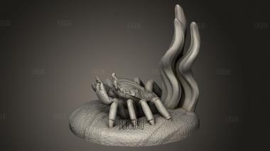 Краб 3d stl модель для ЧПУ