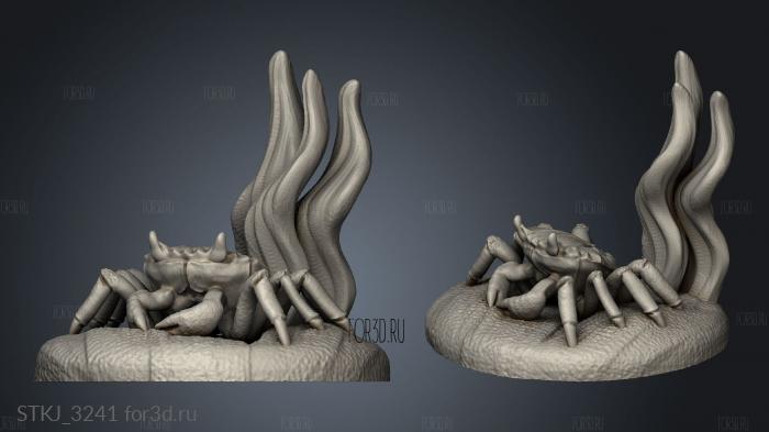 Crab Casual stl model for CNC