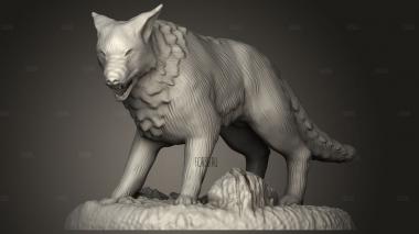 Собака 3d stl модель для ЧПУ