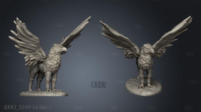 Hippogriff stl model for CNC