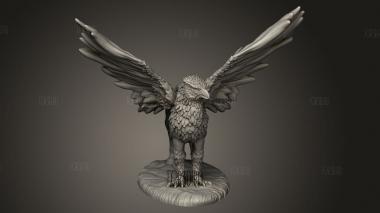 Гиппогриф 3d stl модель для ЧПУ