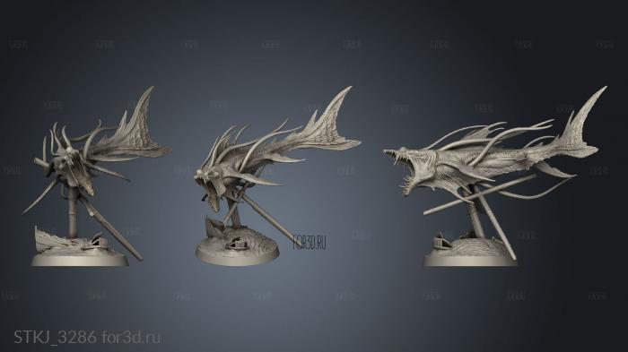 Aboleth stl model for CNC