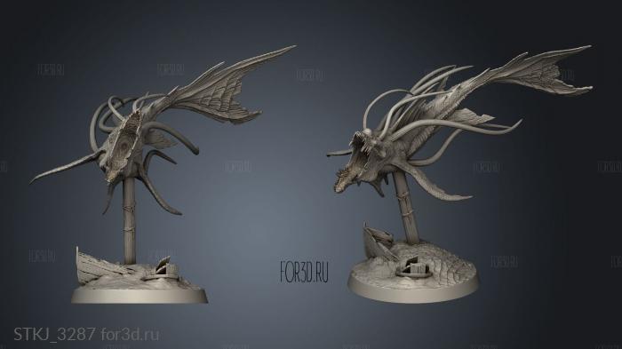 Aboleth stl model for CNC