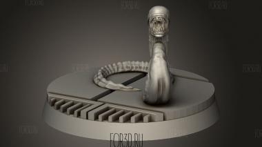 РАЗРЫВ ЖИВОТА ИНОПЛАНЕТЯНИНА 3d stl модель для ЧПУ
